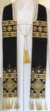 Black Gothic Stole
